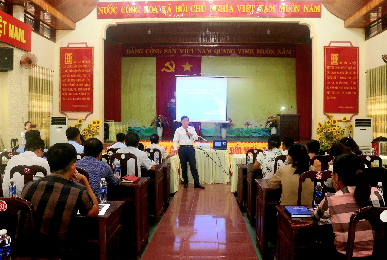 Tập huấn nâng cao năng lực quản lý và phát triển  Nhãn hiệu chứng nhận “Gạo Ea Súp”
